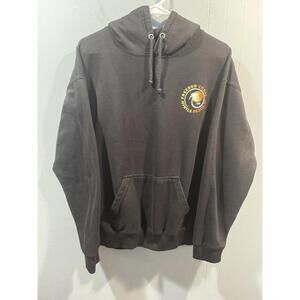 Mens Coastal Swell Hoodie Size Large Black “Myrtle Beach”